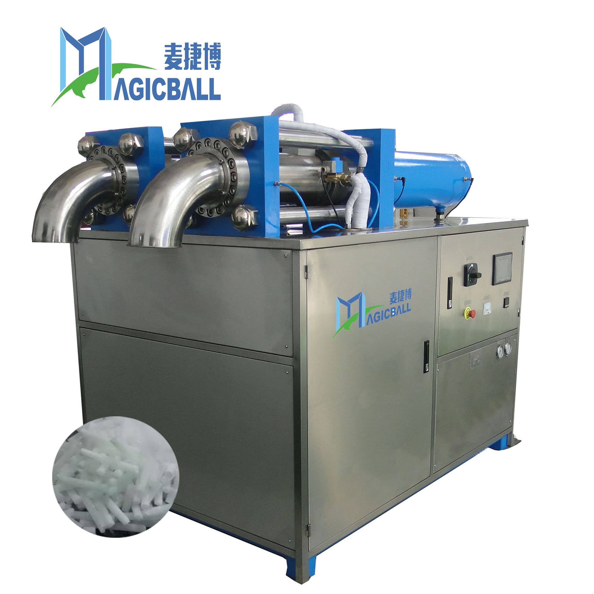 Magicball factory dry ice pelletizer dry ice production mach